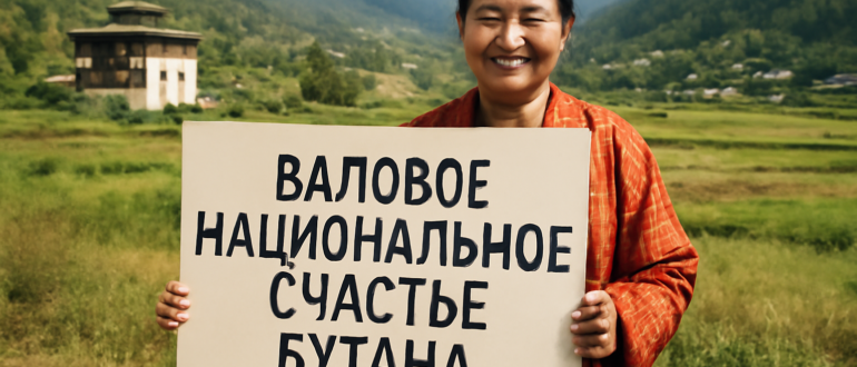Валовое национальное счастье Бутана: альтернатива ВВП